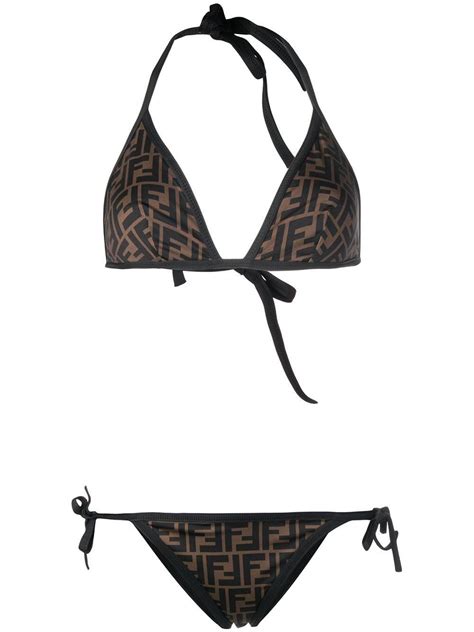 fendi bathing suit price|Fendi high waisted bikini.